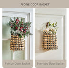 Wall Hanging Pocket Basket Portable Storage Basket Decorative Boho Mounted - Image 6