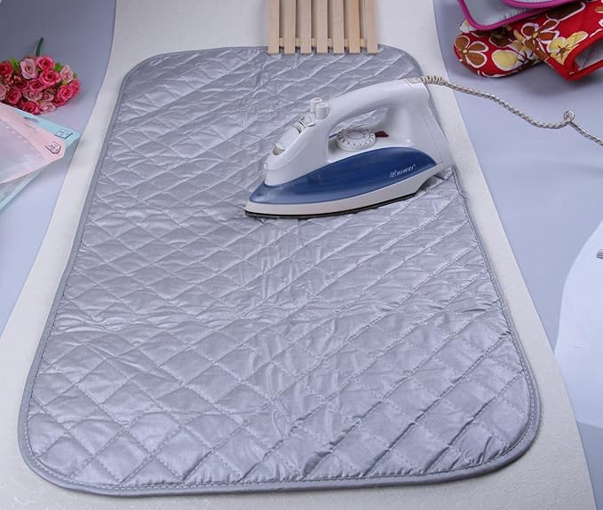 Magnetic Ironing Pad Mat, Portable Travel Ironing Board Replacement Blanket - Image 4
