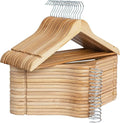 StorageWorks Wooden Hangers 30 Pack, Wood Coat Hangers by StorageWorks