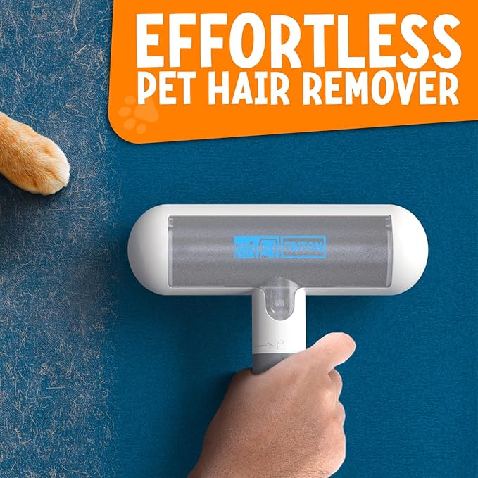 Triton Travel Pet Hair Removal Tool w/Fur Trapping Compartment and Detachable - Image 2