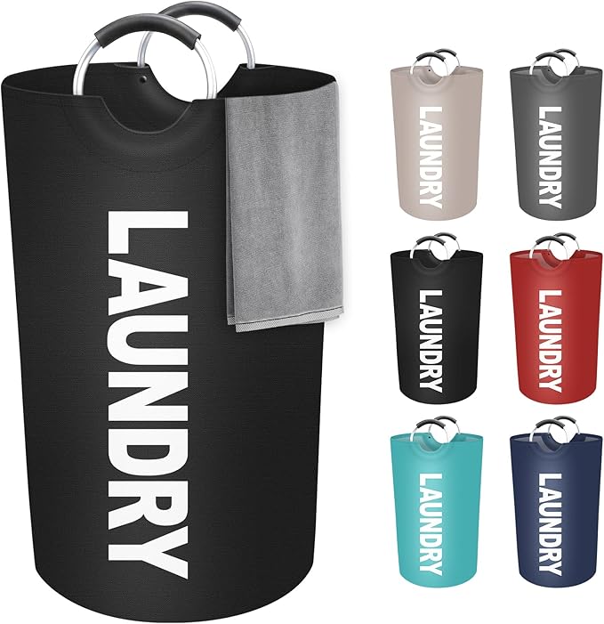 StorageRight 90L Large Laundry Basket, Laundry Hamper, Dirty Clothes Hamper by StorageRight