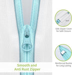 OTraki 2Pcs Small Laundry Bags 10x12 Inch Delicates Lingerie Bags Mesh Wash - Image 5