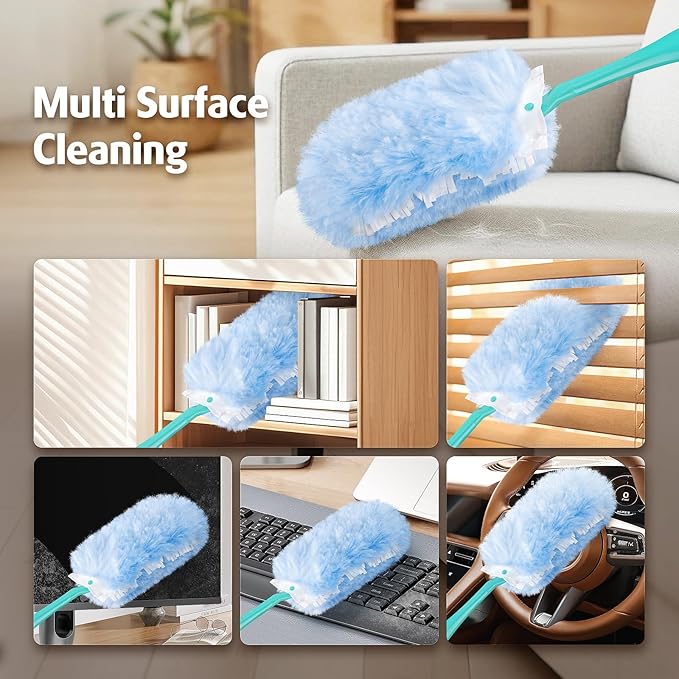 Duster Refill for Swiffer Duster, 4X Microfibers, Disposable Multi Surface - Image 5