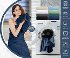Bath Towel Set 4 Piece Oversized Bath Sheet 35"x70”Extra Large Bath Towel Soft - Image 5