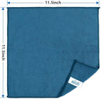 HOMEXCEL Navy Blue Microfiber Cleaning Cloth, 50 Pack Cleaning Towels - Image 7