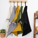 Linen Hanging Laundry Bag, Over The Door Laundry Hamper - Image 7