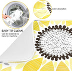 Super Absorbent Dish Drying Mat, Microfiber Fast-Drying Dish Mat, Kitchen Dish - Image 2