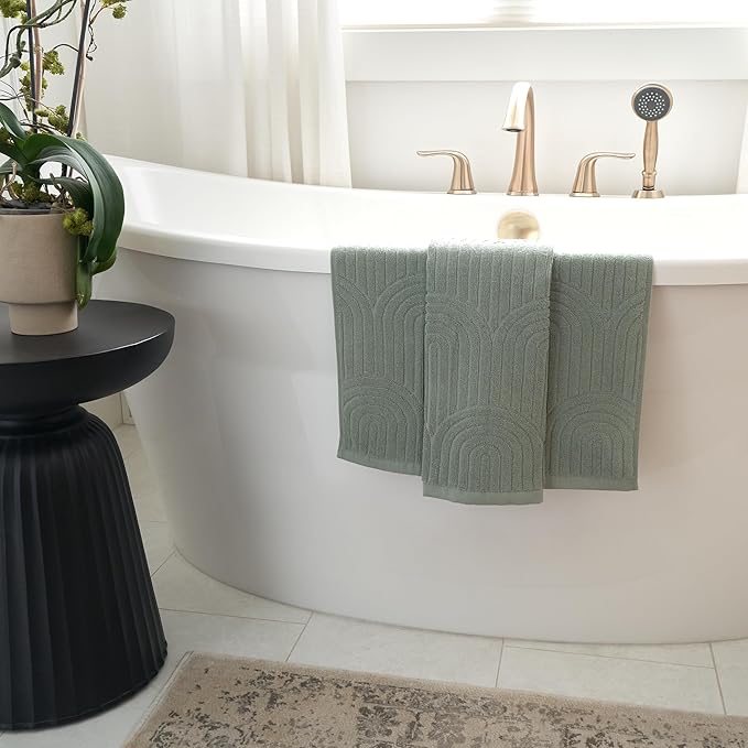 KIBAGA Decorative Hand Towels for Your Bathroom Or Kitchen – Luxurious Set of 2 - Image 8