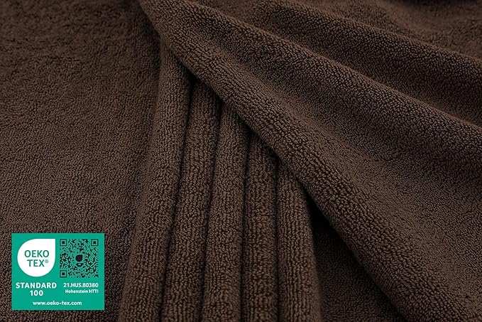 American Soft Linen 100% Cotton 600 GSM Turkish 40x80 Oversized Bath Towel Sheet - Image 2
