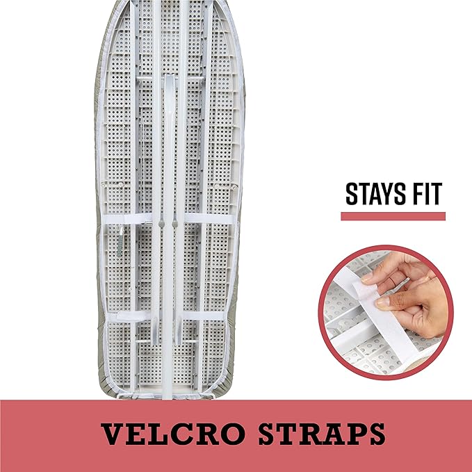 Simplify Ironing Board Cover and Pad | Silicone Coated | Scorch Resistant | - Image 3