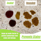 Granite Plus Deep Cleans & Seals All Natural Stone Countertops + Ultimate Grout - Image 4