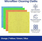 Microfiber Cleaning Cloths, Ultra Absorbent, Streak-Free, and Household Cleaning - Image 2