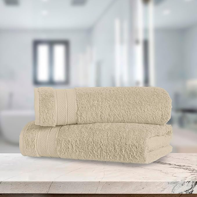 Elegant Comfort Three Line Popcorn Towel Set - Image 7
