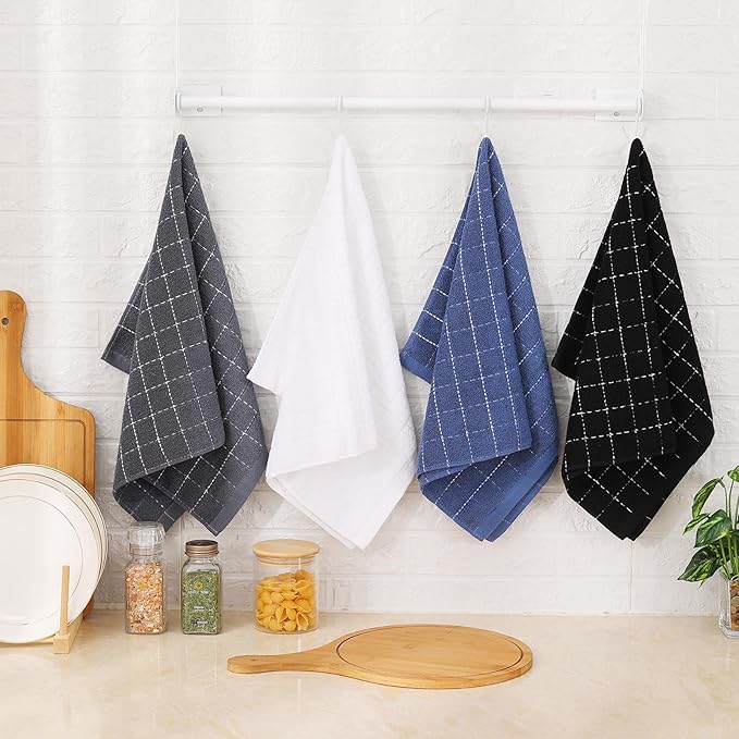 Mordimy 100% Cotton Terry Cloth Kitchen Towels, Super Soft and Absorbent Dish - Image 7