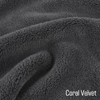 SINLAND Absorbent Coral Velvet Washcloth Ultra Soft Microfiber Face Towels 12 x - Image 4