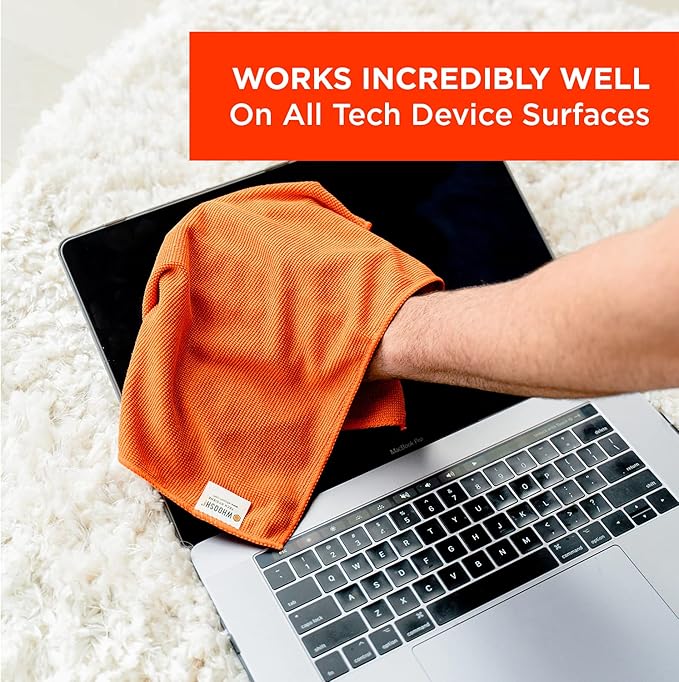 WHOOSH! Microfiber Cleaning Cloth, 3 Pack, Glasses and Screen Cleaning Cloth - Image 3