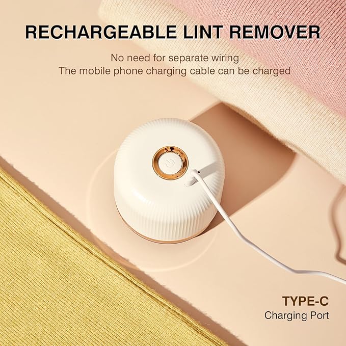 Fabric Shaver, Lint Remover Rechargeable, Electric Portable Sweater Shavers to - Image 3