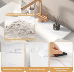 Kitchen Sink Faucet Mat, Diatomaceous Earth Quick Dry Sink Splashback Drying Mat - Image 2