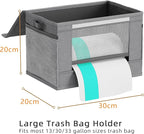 Trash Bag Holder Dispenser 2 Pack Extra Large, Oxford Cloth Garbage Bag Storage - Image 2