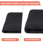 BOOMIBOO 4-Pack Dish Towels, 100% Cotton Waffle Weave, Ultra Soft Absorbent - Image 5