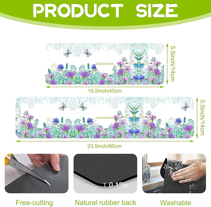 Kitchen Sink Splash Guard Faucet Mat Super Absorbent Fast Drying Mat Guard - Image 2