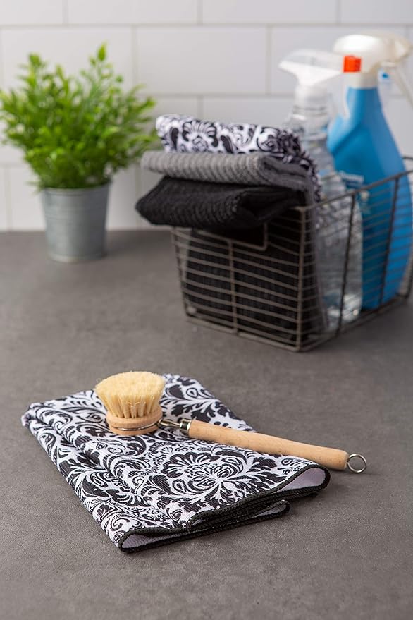 DII Cleaning Collection Multi-Purpose Microfiber, Dishtowel Set - Image 5