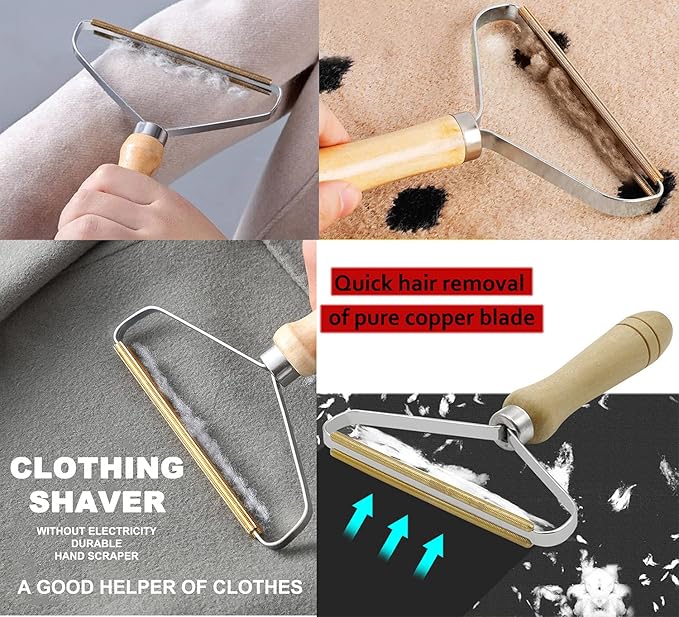 2 Piece Set Lint Remover, Clothes Fuzz Shaver - Image 2