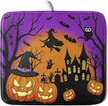 Happy Halloween Pumpkin Dish Drying Mat by Sweetshow