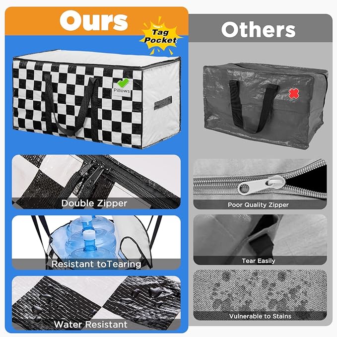 Extra Large Moving Bags Heavy Duty Storage Bags - Image 4