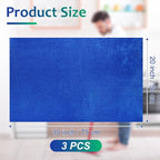 Newwiee 3 Pcs Extra Large Microfiber Cleaning Cloth 30" x 20" Washable Reusable - Image 2