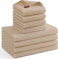 Mordimy 100% Cotton Terrycloth Kitchen Towels and Dishcloths Sets, Soft and by Mordimy