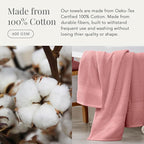 NY Loft 100% Cotton 2 Pack Bath Sheet Towel Set | Extra Large Oversize Bath - Image 4