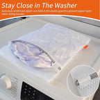 Polecasa 3Pcs 16 x 20 Inches Extra Durable 125g Diamond Mesh Laundry Bags - Image 4