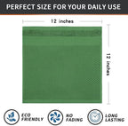 Homaxy 100% Cotton Dish Cloths, 8 Pack - Image 5