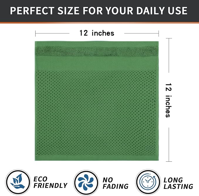 Homaxy 100% Cotton Dish Cloths, 6 Pack - Image 5