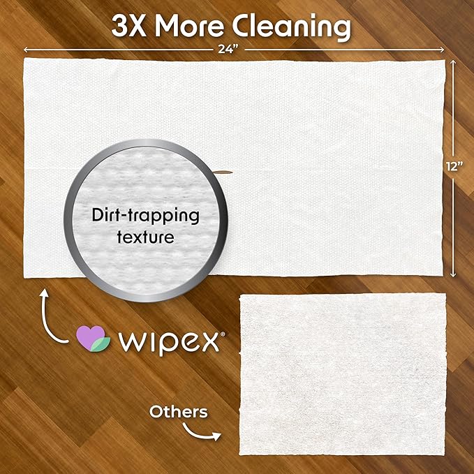 Wipex Plant Based XL Wet Floor Wipes - Image 6
