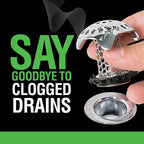 SinkShroom Ultra Revolutionary Bathroom Sink Drain Protector, Stainless Steel - Image 3