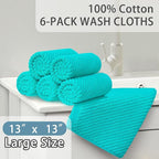 Turquoise Washcloths - Image 3