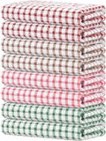 Nialnant 8 Pack Kitchen Towels, Dish Towels by Nialnant