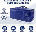 12 Pack Extra Heavy Duty Large Moving Bags - Image 2