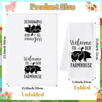 GROBRO7 Farm Animals Hand Towel - Image 2