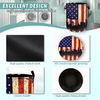 American Flag Laundry Hamper Colorful Retro Flag Laundry Basket - Image 4