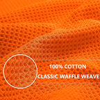 Homaxy 100% Cotton Waffle Weave Kitchen Dish Cloths, Ultra Soft Absorbent Quick - Image 2
