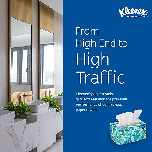 Kleenex Professional Paper Hand Towels, Premium Absorbency Pockets, Pop-Up Box - Image 9