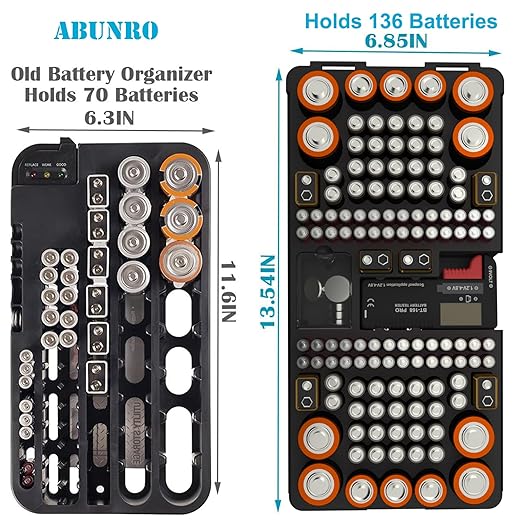 Battery Organizer Storage Case - Image 3