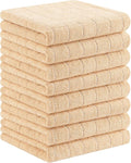 Homaxy 100% Cotton Terry Kitchen Towels, Checkered Designed, Soft and Super by Homaxy