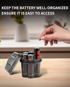 MecArmy B18 Battery Storage Box, Compact Case Organizer - Image 5