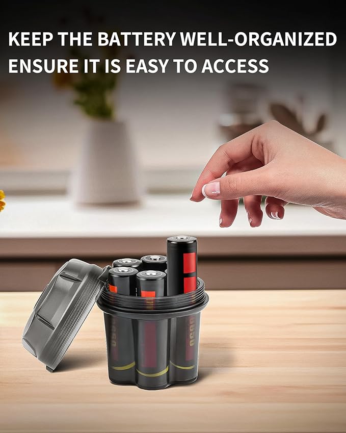 MecArmy B18 Battery Storage Box, Compact Case Organizer - Image 5