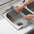 NEZUIBAN Dish Drying Rack with Roll Up and Over Sink by NEZUIBAN