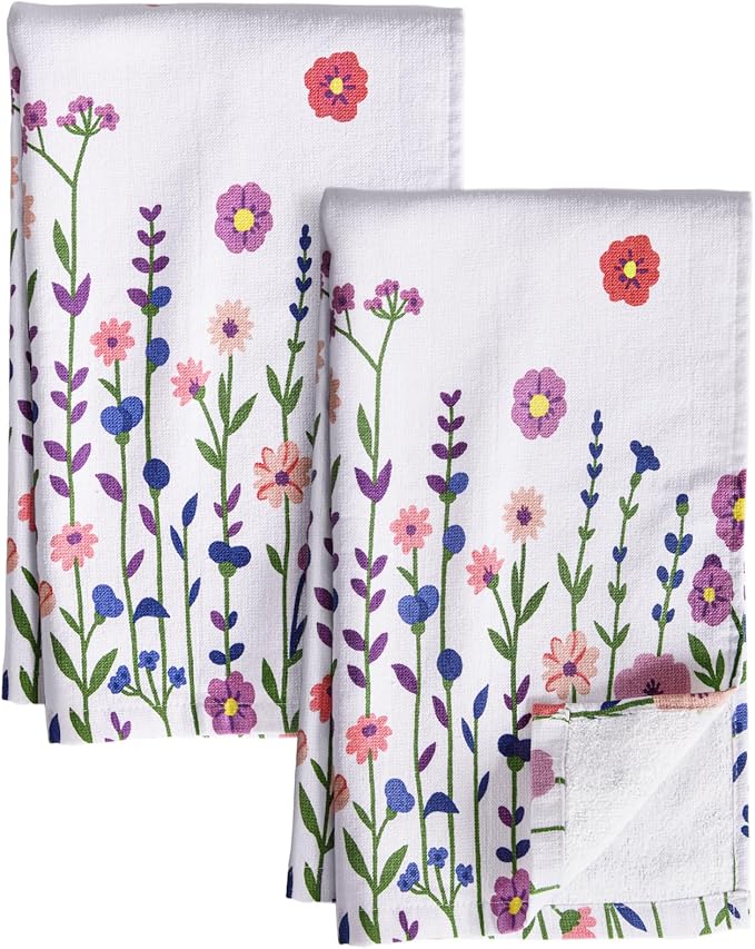 Cotton Kitchen Towels Set of 2 by MissAdola